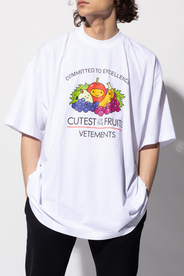 IetpShops - shirt ristiques | VETEMENTS Printed T - Kenno Organic